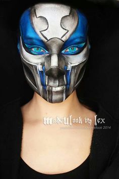 Madeulook by Lex Madeyewlook Makeup, Makeup Halloween Costume, Robot Ideas, Theater Makeup, Makeup Decor, Becoming A Makeup Artist, Theatre Makeup, Spooky Costumes, Special Fx Makeup