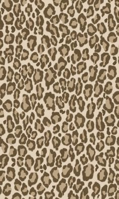 a brown and white animal print fabric