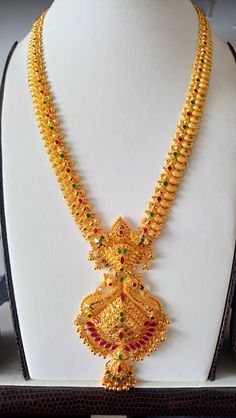 Gold Haralu Designs, Longharam Designs Gold, 50grams Gold Haram Long, Long Haram Designs Indian, Gold Haram Designs Indian, Gold Long Haram Designs, Long Haram Gold Jewellery Designs, Gold Haram Designs, Haram Designs