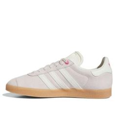 (WMNS) adidas Gazelle 'Valentine's Day 2024' ID1105 Adidas Gazelle White, Going Shopping, Limited Edition Shoes, Limited Edition Sneakers, Shoe Fits, Adidas Gazelle, Sneaker Collection, Sport Sneakers, Beautiful Makeup