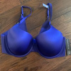 Nwt Ambrielle Modern Blue Back Smoothing Full Coverage 38 B Blue Push-up Bra With Removable Pads, Blue Full Coverage Bra With Medium Bust Support, Blue Full Coverage Bra With Medium Support, Blue Underwire Bra With Medium Bust Support, Elegant Blue Seamless Bra, Blue Push-up Bra With Lined Body, Blue Seamless Push-up Bra, Blue Push-up Bra With Padded Cups, Pink Cheetah Print