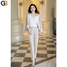 Discover something new. Formal Uniform Designs Pantsuits with Pants and Jackets Coat Ladies Office Professional OL Autumn #womensuit #straightpantsuit #powerpantsuit #womensuitstyle #womensuits Formal Uniform, Lady Jacket, Ladies Office, Career Outfits, Broadcloth Fabric, Office Professional, Women Suits, Lady Style, Stylish Suit