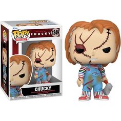 Pop! Vinyl Chucky from Bride of Chucky Bride Of Chucky, Pop Figures, Birthday List, Madara Uchiha, Movie Collection, Play Toys, Pop Vinyl, Vinyl Figures, Funko Pop