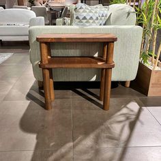 a living room filled with furniture and plants