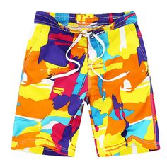 PRICES MAY VARY. Comfy and Soft - Our big boys swim trunk made of 100% durably comfortable polyester. Lightweight and ultra comfortable. The inside of the shorts has a silky smooth mesh lining which offers all the extra support you need during any activity Features - This boy's swim trunks features a comfortable elastic waistband and drawstring cord. You could adjust your waistline freely. Our boy shorts are known comfort to offer you a comfortable experience when you wearing these shorts Style Surfing Swimwear, Summer Beach Shorts, Swimming Sport, Surf Shorts, Boys Swim Trunks, Boys Swimwear, Boys Swim, S M, Boys Casual