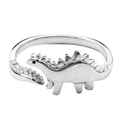 PRICES MAY VARY. The animal ring is made of high-quality alloy, which is not easy to rust or oxidize, will not make your fingers green, and is safe to wear Retro Tyrannosaurus and Triceratops design, they make you look cool and individual, fully show your taste and charm The diameter is about 0.9 inches (2.3 cm). The adjustable opening design fits almost all sizes of hands and is comfortable to wear The vintage punk ring can be worn in various occasions, such as themed parties, Halloween, dating Dinosaur Rings, Long Neck Dinosaur, Dinosaur Ring, Costume Jewelry Rings, Animal Rings, Cute Dinosaur, Silver Band Ring, Animal Jewelry, Ring Vintage