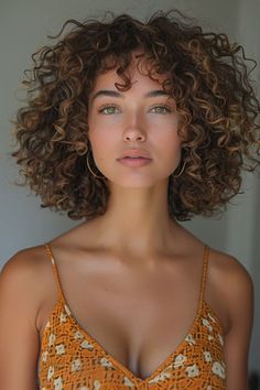 The Layered Curly Lob strikes the perfect balance between sophistication and laid-back charm. This versatile style features collarbone-length curls with layers that add dimension and shape, allowing for easy styling and a flattering silhouette. Click for more! Curly Taper, Curly Asymmetrical Bob, Curly Fade, Cut Wolf, Curly Angled Bobs, Curly Hair Cut, Curly Hair Model, Hair Cut Ideas, Curly Cuts