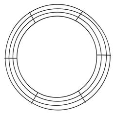 16 Wire Wreath Frame x 4 Wires - MD063702 - The Wreath Shop Cottage Sofa, Wreath Ring, Wreath Frames, Black Wreath, Work Wreath Forms, Wire Wreath Forms, Wire Wreath Frame, Work Wreath, Wreath Frame