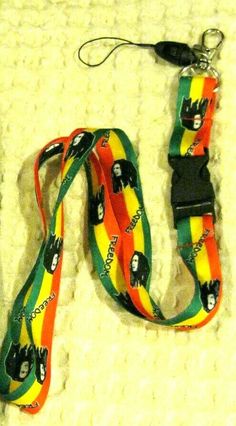 Reggae Keychains, Bob Marley Portrait, Bob Marley Print, Green Bob, Lanyard Id Holder, Id Holder, Sports Cards, Bob Marley, Sports Memorabilia