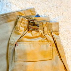 Brand New With Tags Buster Brown Brand Size 7 Boys Beige Cotton School Bottoms, Beige Cotton Bottoms For School, Retro Cotton Bottoms For School, Retro Cotton School Bottoms, Buster Brown, Brown Shorts, Brown Pants, Brown Floral, Kids Bottoms