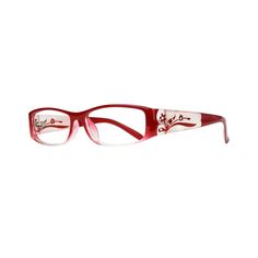 The Kaylee are narrow-framed, rectangular stylish glasses with black flower and jewel detailing on the arms. They come in many colors and are perfect for everyday wear. Rectangle Frame Glasses, Stylish Reading Glasses, Cute Glasses, Stylish Glasses, Reading Glasses, Eyewear Sunglasses, Stylish Accessories, Rich Color, Accessories Design