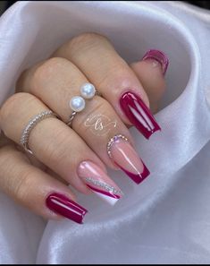 Elegant Touch Nails, Sassy Nails, Ombre Nails Glitter, Blush Nails, Long Square Acrylic Nails, Acrylic Nails Coffin Short, Short Acrylic Nails Designs