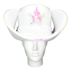 This Giant Cowgirl Bride Hat will definitely make you stand out at your next Party, Hora Loca, Wedding, Corporate Event, Birthday, Quinceanera, or Halloween Party! It can be used as a wedding hats, top hats, photo booth props, or a party favor.