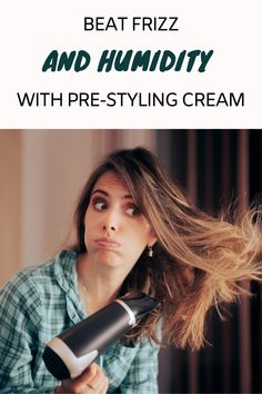 Summertime humidity putting a frizz halo around your sleek styles? When moisture penetrates hair strands, it causes the cuticle protective outer layer to swell and lift which leads to unwanted frizz and flyaways. Prep your locks properly by applying targeted anti-frizz creams before heat styling to keep ambient moisture from raining on your fabulous hair days all season long. Muggy Weather, Hair Strands, Hair Coils, Hair Porosity, Styling Cream, Frizz Free, Heat Styling Products