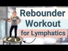 Full Body Rebounder Workout -Easy for Lymphatics - YouTube Workout Easy, 10 Minute, Stay Fit, Full Body, Massage, Health