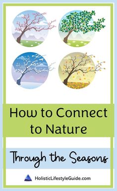 Aligning ourselves with nature and the cycles of the seasons is one of the most therapeutic ways to get (and stay) healthy. But what does it really mean to connect to nature? 

One of the fundamental ways of aligning with nature is to get in alignment with the seasons. A year is similar to a day, with rest periods and active periods; the only difference is the weather changes. The weather and the seasons have a massive impact on our health too, but most people don’t make that connection. Cleansing Chakras, Living Seasonally, Nature Benefits, Connect To Nature, Nature Connection, Connecting With Nature, Life Coach Business, Seasonal Living, Healing Books