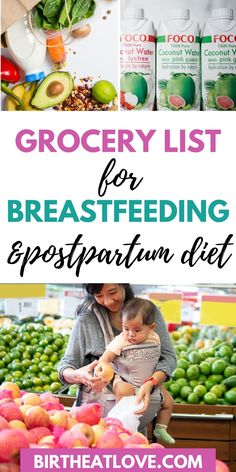 Foods To Eat For Milk Supply, Post Partum Grocery List, Postpartum Grocery List, Postpartum Shopping List, Postpartum Grocery Shopping List, Food That Boosts Milk Supply, Meal Plan For Breastfeeding Mom, Healthy Food For Breastfeeding Moms, Breastfeeding Meal Plan