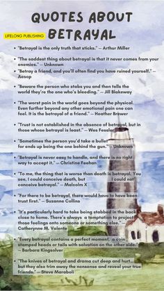 a poster with an image of a lighthouse and the words'quotes about beraval '