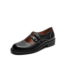 out of shopping smart Black Round Toe Flats For Office, Black Round Toe Leather Shoes For Office, Black Leather Round Toe Shoes For Office, Leather Loafers With Buckle Closure And Round Toe, Black Slip-on Monk Strap Shoes With Closed Toe, Black Monk Strap Shoes With Rubber Sole, Leather Shoes With Metal Pin Buckle, Black Oxfords With Removable Insole, Leather Flats With Buckle Closure And Round Toe