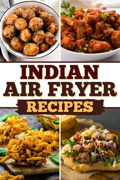 Try these Indian air fryer recipes for easy meals that are better than takeout! From tandoori chicken to naan to samosas, Indian cuisine is simple with the air fryer. Recipes In Air Fryer, Air Fryer Recipes Wings, Air Fryer Recipes Indian, Air Fryer Recipes Vegetables, Tandoori Fish, Indian Breakfast Recipes, Air Fryer Recipes Vegetarian