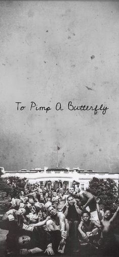 an old black and white photo with the words to prim q butterfly