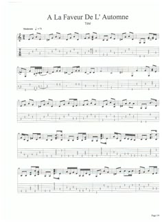 sheet music with the words la fauve de l'automobile