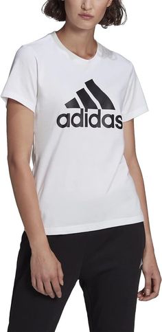 New! adidas Women's Loungewear Essentials Logo Tee Large was just added to eBay. Check it out! #eBay #eBaySeller Essentials Logo, Adidas Store, Women's Loungewear, Crewneck Design, Adidas Sportswear, Adidas Shirt, Women Essentials, Logo Tee, Star Shirt