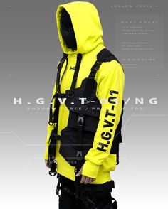 Techwear Dress, Tactical Wear, Motorbike Jackets, Futuristic Style, Cyberpunk Style, Tech Fashion