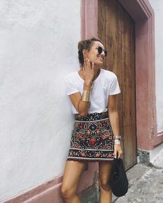 street style Áo Blu, Denim Shorts Outfit, Street Outfit, Inspired Outfits, Style Chic