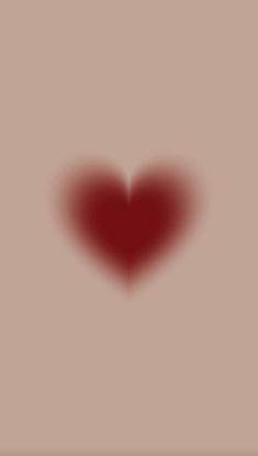 a red heart on a beige background