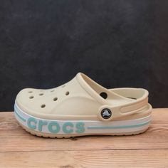 Brand New Crocs Bayaband Clog Winter White/Multi Men’s Size 5 / Women’s Size 7 Men’s Size 6 / Women’s Size 8 Crocs For Women, New Crocs, White Crocs, Pretty Sneakers