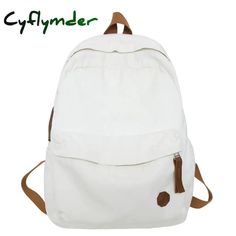 School Bag Girl Fabric New Fashion College Student Vintage Women Backpack Canvas Female Laptop Bag Travel Kawaii Ladies Backpack [23y 7m 25d] Trendy White Canvas Bag For Students, Kawaii Style Softback Backpack For Everyday Use, Kawaii Softback Backpack For Everyday Use, Everyday Kawaii Backpack, White Kawaii Backpack, White Kawaii Backpack For Everyday Use, Kawaii White Backpack For Everyday Use, Kawaii White Shoulder Bag For Back To School, White Kawaii Shoulder Bag For Back To School