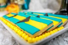 Bahamian Flag, Mango Panna Cotta, Sweets Table Wedding, Sweets Table, Wedding Sweets, Mango Flavor, Rum Cake, Table Wedding