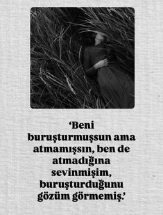 a black and white photo with the words beni, burusturmussunn am