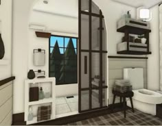 Cute Bloxburg Apartment Ideas, Modern Bloxburg Layout Ideas, Bloxburg Tiny Bathroom Ideas, Bloxburg Rustic Bathroom, Bloxburg Bedrooms Ideas Modern, Bloxburg House Inspo Outside, Bloxburg Homes Realistic, Bloxburg House Idea Interior, Bloxburg First Floor Layout