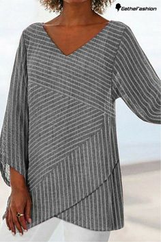 Tunik Linen, Batwing Sleeve Pattern, Baggy Shirt, Linen Tunic Tops, Long Sleeve Striped Top, Top Streetwear, Linen Tunic, Striped Long Sleeve Shirt, Women Long Sleeve Tops