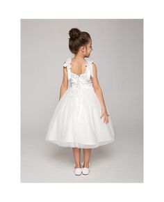 Shop online tea length tulle ball gown flower girl dress with bows for less. Free Shipping and Custom-made. Pro since 2009. First Communion Tutu Dress With Fitted Bodice, Pageant Tulle Ball Gown With Satin Bow, Princess Tutu Dress With Satin Bow, Princess Style Tulle Tutu Dress With Satin Bow, Organza Tutu Dress With Tulle Skirt For First Communion, Pageant Princess Dress With Satin Bow And Tulle, Pageant Princess Dress With Satin Bow, First Communion Tulle Dress With Satin Bow, Tulle First Communion Dress With Satin Bow