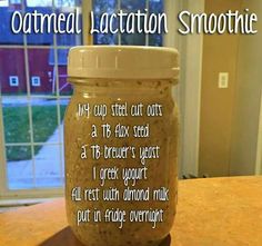 Suburban Farm, Lactation Recipes Smoothie, Increase Milk Supply, Brewers Yeast