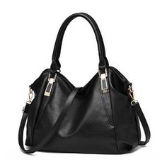 Women Premium Faux-Leather Messenger Cross-body Handbag - Leather Skin Shop Faux Leather Handbag, Faux Leather Bag, Crossbody Tote Bag, Leather Skin, Leather Handbags Tote, Crossbody Messenger Bag, Crossbody Tote, Large Tote Bag, Womens Purses