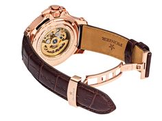 Modern and casual with a versatile and ruggedly sophisticated look, this finely detailed Barcelona Pionier timepiece lends a touch of edge and sleek to an everyday and on the go fashion. It is built to last and represent quality. Make yourself a part of it. Tracking is submitted within 24 hours after payment, no weekends. Shipping time to North America and the EU varies from 2-4 business days. In other countries shipping time may take between 3-7 business days. We only use UPS Priority; but in s Elegant Brown Watches With Skeleton Dial, Elegant Brown Watch With Skeleton Dial, Rose Gold Leather Watch Accessories With Skeleton Dial, Rose Gold Leather Watch With Skeleton Dial, Brown Elegant Watch With Skeleton Dial, Elegant Brown Chronograph Watch, Elegant Brown Watch Accessories With Skeleton Dial, Elegant Chronograph Watches For Work, Rose Gold Automatic Leather Watch