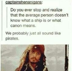 the caption for captain jack sparrow