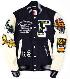 Retro Alphabet, Chenille Embroidery, Varsity Letterman Jackets, College Jackets, Letterman Jackets, Embroidery Baseball, Varsity Jacket Men, Textured Jacket, Baseball Varsity Jacket