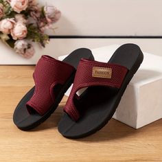 Patterned:Solid colorMaterial:FabricClosure:Slip-onToe Style:Open ToeAll-season:All-seasonHeel Hight:Flat HeelItem ID:BT28613 Non-slip Flat Slippers For Summer, Non-slip Flat Summer Slippers, Textured Footbed Slip-on Slippers For Summer, Summer Slip-on Non-slip Sandals, Summer Non-slip Flat Heel Flip Flops, Non-slip Slip-on Summer Sandals, Summer Non-slip Flip Flops With Flat Heel, Non-slip Slip-on Sandals For Summer, Comfortable Slip-on Summer Flip Flops