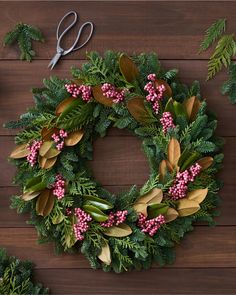 Add a dash of natural beauty and fragrance to your holiday decorating. Real, vivid foliage makes for aromatic accents around the home. Fresh Christmas Wreath, Christmas Foliage, Fresh Garlands, Fresh Wreath, Slim Tree, Prelit Tree, Christmas Wreaths & Garlands, Artificial Foliage, Wreaths And Garlands