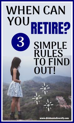 a woman standing on top of a hill with the words when can you return? 3 simple rules to find out