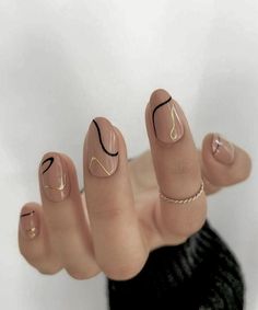 Soft Nails, Nail Swag, Nature Tattoos, Classy Nails, Short Acrylic Nails