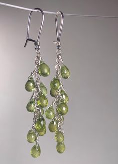 Peridot Gemstone Dangle Jewelry, Peridot Gemstone Drop Earrings, Dangle Peridot Gemstone Earrings, Peridot Gemstone Dangle Earrings, Silver Faceted Peridot Jewelry, Peridot Dangle Earrings Gift, Silver Peridot Dangle Earrings, Silver Dangle Peridot Earrings, Nickel-free Peridot Elegant Jewelry