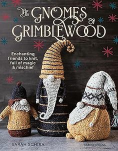 the gnomes of grimelwood enchanting friends to knit and craft in a miniature machine