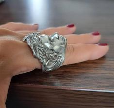 Men's Medusa Head Greek Style Silver Ring Solid, measures weight: 53.4g - measures approx: 34x18mm very heavy all sizes Gorgon Medusa, Medusa Ring, Biker Gifts, Medusa Head, Greek Style, Greek Mythology, The Head, Handmade Sterling Silver, Ring Handmade