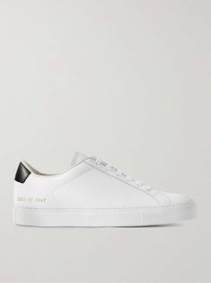 Shop COMMON PROJECTS Retro Classic Leather Sneakers, Explore the latest in-season COMMON PROJECTS collection today on MR PORTER Classic Everyday Custom Sneakers With Contrast Sole, Classic Custom Sneakers With Gum Sole For Everyday, Classic Everyday Sneakers With Leather Sole, Classic Leather Custom Sneakers For Everyday Use, Classic Everyday Custom Leather Sneakers, Common Projects Men, Common Projects, Sneakers For Men, Classic Sneakers